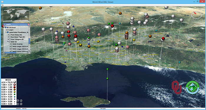 Desal NASA World Wind image