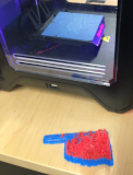 Multi-color 3D print