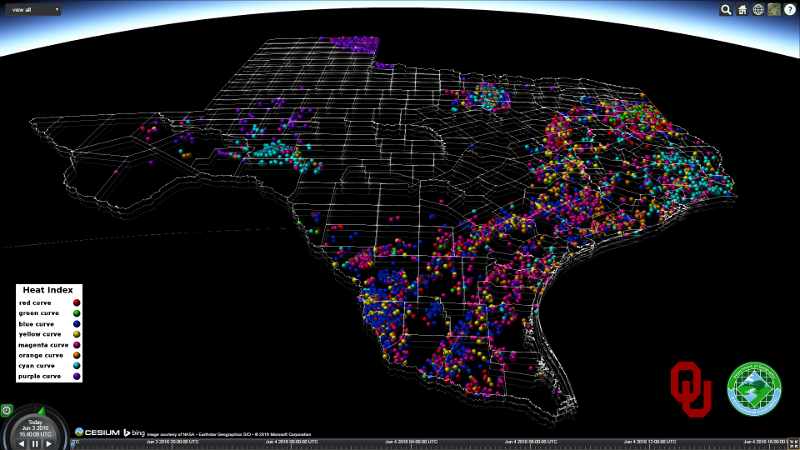 Cesium Texas Geothermal View