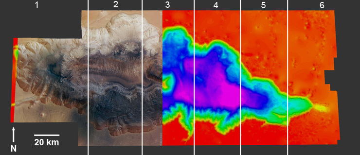 3D Mars Hebes Point Cloud by Reuben Reyes